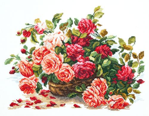 40-38 "Королевские розы"* - фото 1 - id-p72603373
