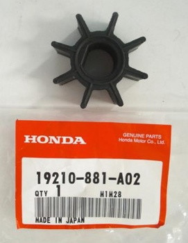 Крыльчатка водяного насоса Honda BF 5, BF4.5, 19210-881-А02 - фото 1 - id-p113314475