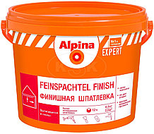 Шпатлевка белая 15кг Файншпахтель Финиш Feinspachtel Finish,В П 1Д Alpina EXPERT