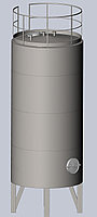 Резервуар термоизолированная V - 25 куб.м. для растворителя