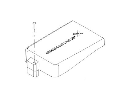 Крышка корпуса Grundfos Sololift2 D-2