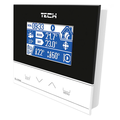 Tech ST-296 проводной комнатный терморегулятор - фото 1 - id-p19027679