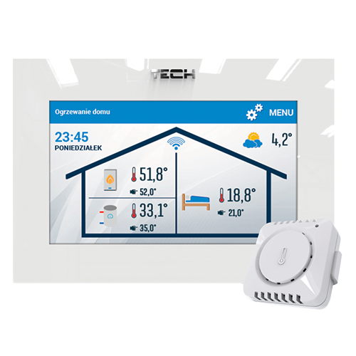 Tech ST-2801 Wi-Fi с OpenTherm комнатный терморегулятор - фото 1 - id-p113327022