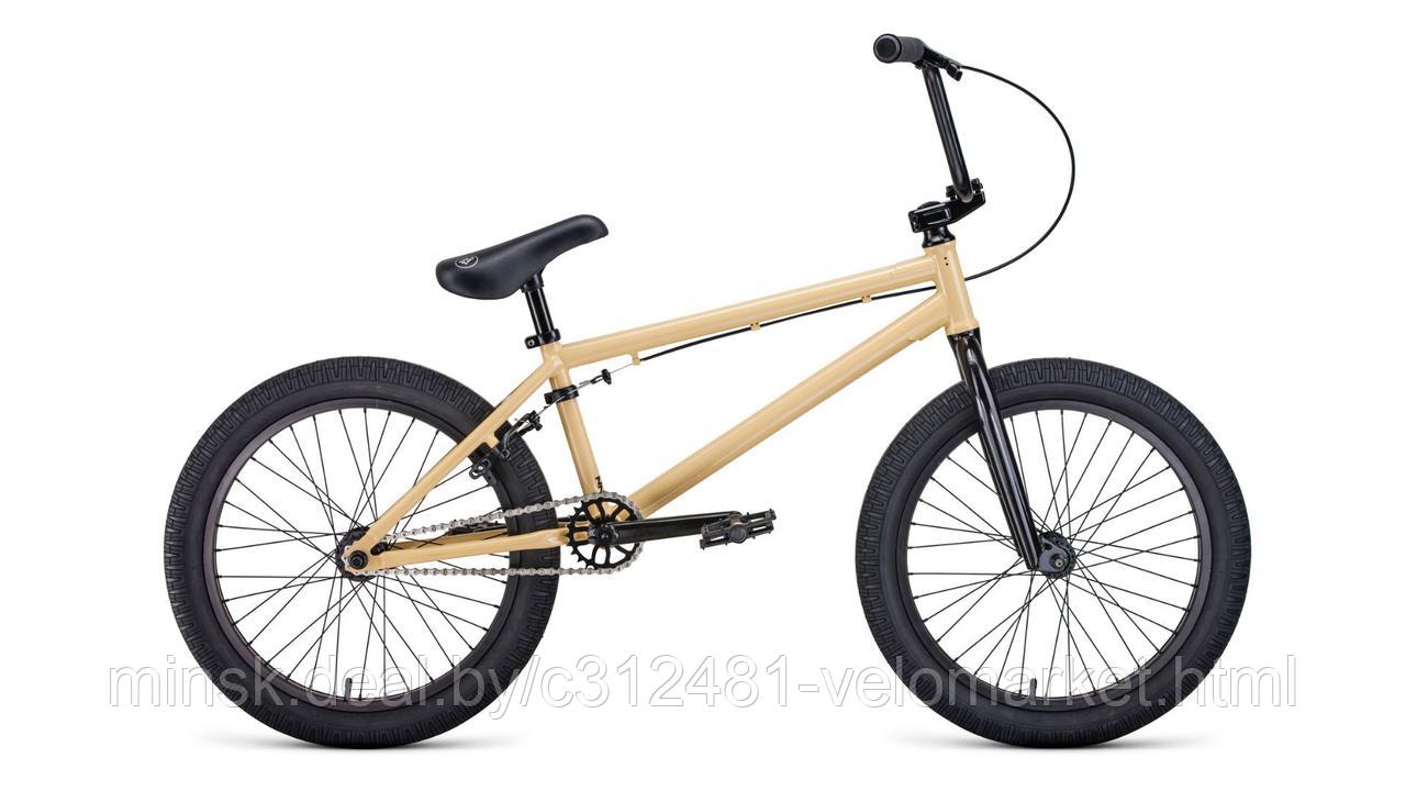 Велосипед BMX Forward Zigzag 20(2020) бежевый - фото 1 - id-p113329831