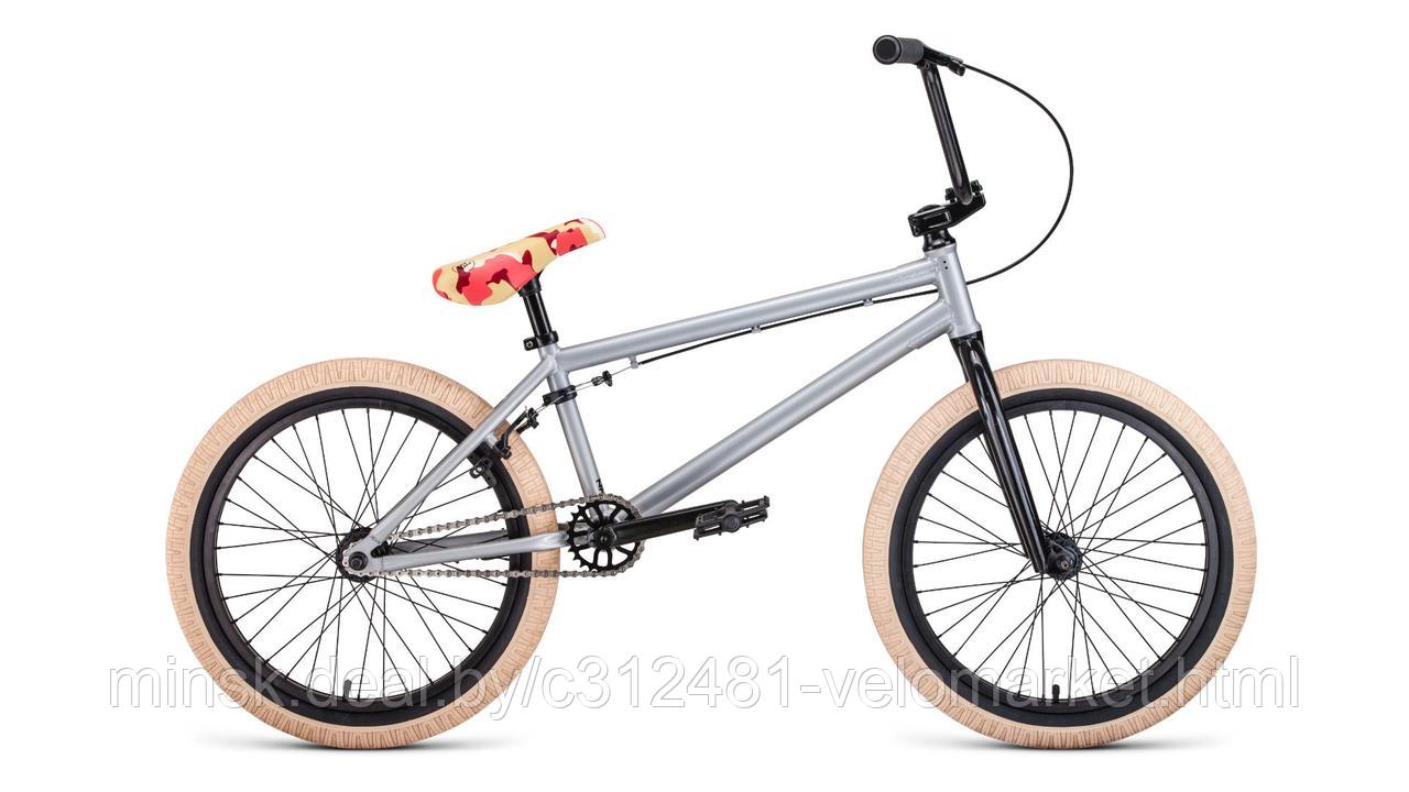 Велосипед BMX Forward Zigzag 20(2020) бежевый - фото 3 - id-p113329831