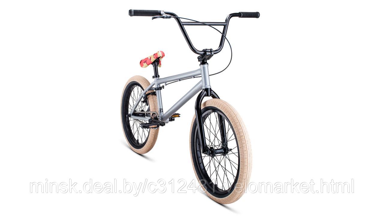 Велосипед BMX Forward Zigzag 20(2020) бежевый - фото 4 - id-p113329831