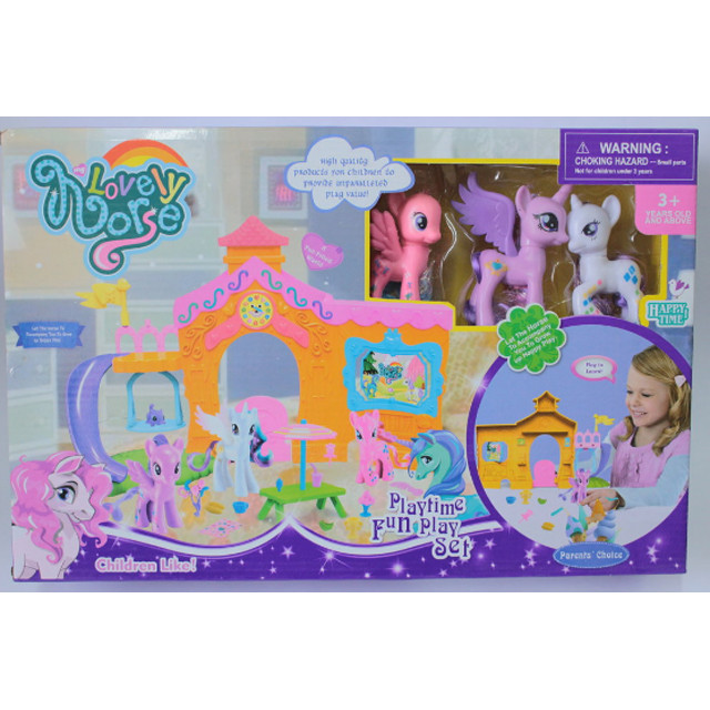 Замок с горкой My little Pony (лошадки, аксессуары) OSB8032