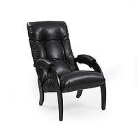 Кресло для отдыха Комфорт Модель 61 венге/ Vegas Lite Black