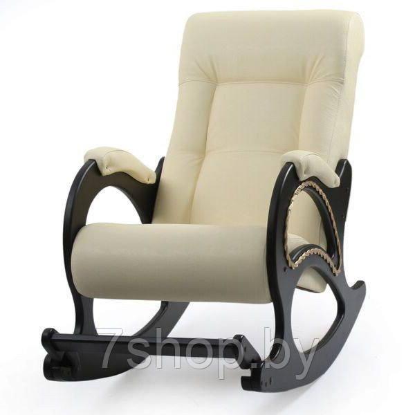 Кресло-качалка Комфорт Модель 44 венге/ Dundi 112 - фото 1 - id-p113333053