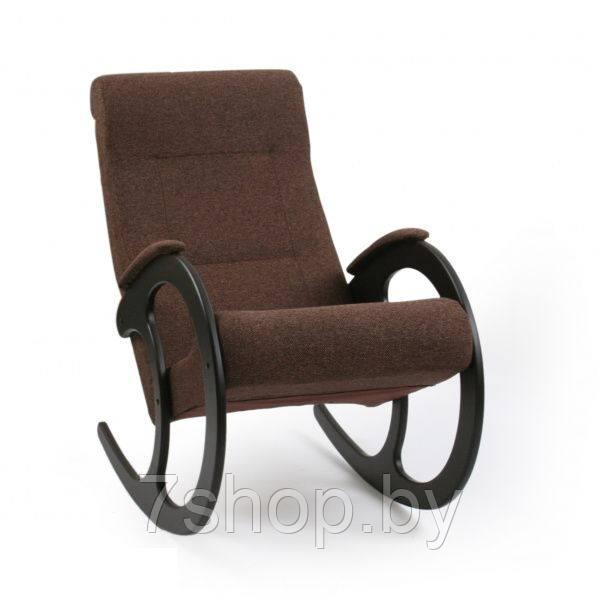 Кресло-качалка Комфорт Модель 3 венге/ Malta 15 A - фото 1 - id-p113333059