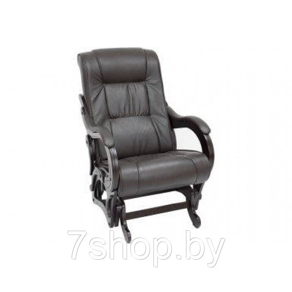 Кресло-качалка Комфорт Модель 78 венге/ Dundi 108 - фото 1 - id-p113333070