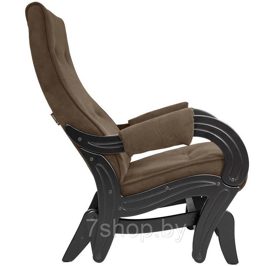 Кресло-качалка глайдер Комфорт Модель 708 венге/ Verona Brown