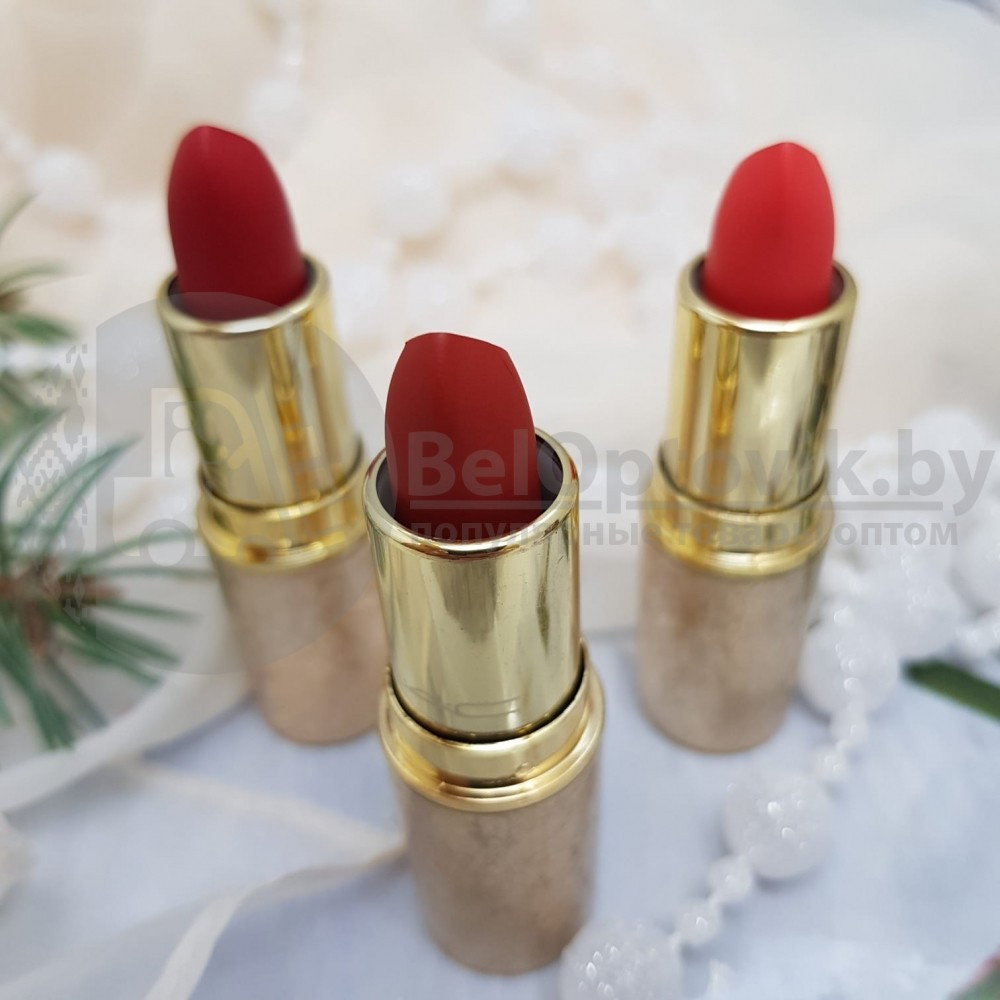 Набор помад в подарочной упаковке MAC matte lipstick rouge a levres Gold (12 матовых оттенков по 3 g) - фото 2 - id-p113251504