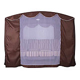 Садовые качели МОНАРХ шоколад, фото 3