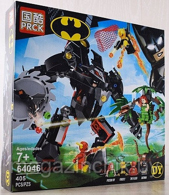 Конструктор Робот Бэтмена против робота Ядовитого Плюща,PRCK 64046, аналог Лего 76117