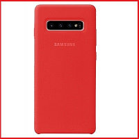 Чехол- накладка для Samsung Galaxy S10 Plus / S10+ SM-G975 (копия) Silicone Cover красный, фото 1