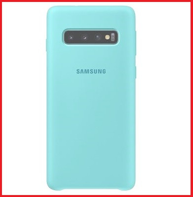 Чехол-накладка для Samsung Galaxy S10 Plus / S10+ SM-G975 (копия) Silicone Cover мятный