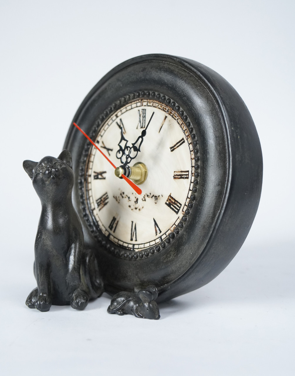 Часы настольные Ласковая кошечка с мышонком - фото 3 - id-p25371902