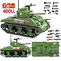 Конструктор Танк Шерман M4A1, 100081, 726 дет., аналог LEGO (Лего), фото 3