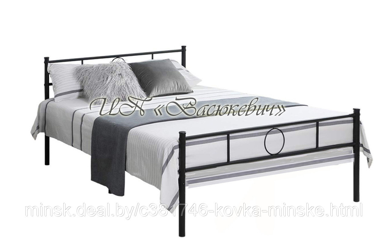 Кровать металлическая "Л3" в стиле ЛОФТ - фото 2 - id-p113463596