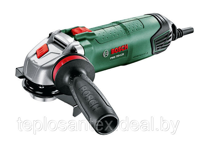 Шлифмашина (болгарка) угловая BOSCH PWS 750-125 NEW (750Вт, 125мм) в Гомеле