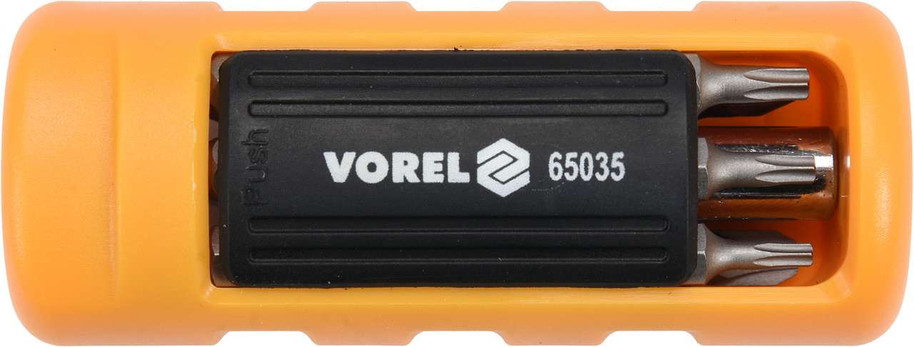 Отвёртка+биты 16 пр. "Vorel" 65035