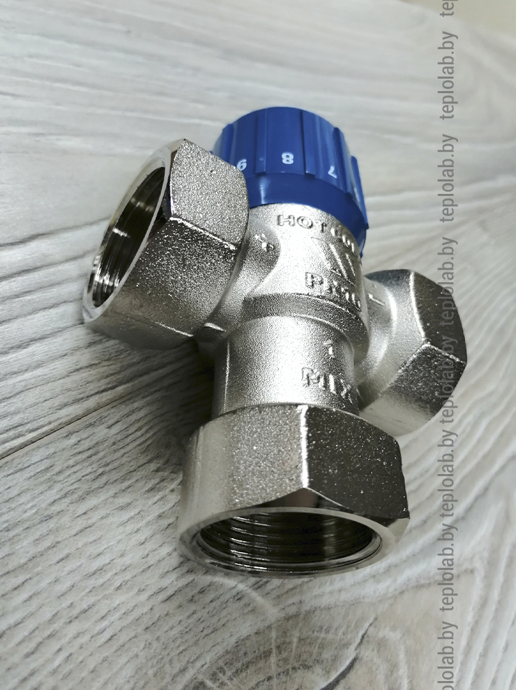 Watts Aquamix AM63C, 1", 25-50°С термостатический смесительный клапан - фото 4 - id-p113468581