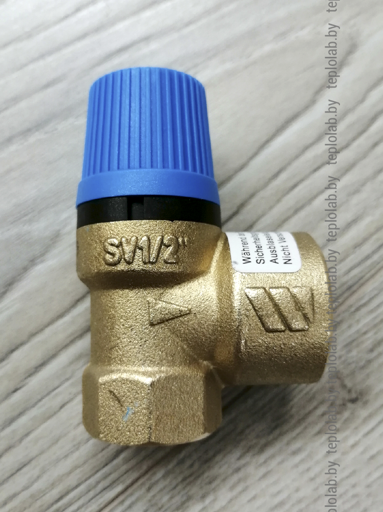 Watts SVW 1/2" x 3/4" 6 bar предохранительный клапан для систем водоснабжения - фото 3 - id-p89617050