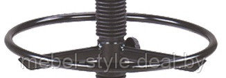 Кольцо для кресел ринг база диаметр 450 mm. металлическая черная. подставка -опора для ног. - фото 1 - id-p113527856