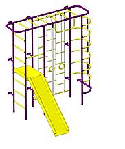 Шведская стенка "Пионер - С7ЛМ" пурпурно/жёлтый