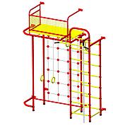 Шведская стенка "Пионер - С6СМ" красно/жёлтый