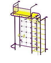 Шведская стенка "Пионер - С6СМ" пурпурно/жёлтый