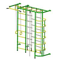 Шведская стенка "Пионер - С5ЛМ" зелёно/жёлтый
