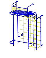 Шведская стенка "Пионер - С6ЛМ" сине/жёлтый