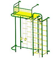 Шведская стенка "Пионер - С6Л" зелёно/жёлтый