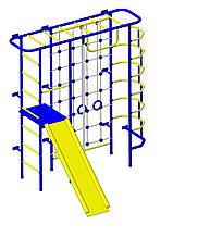Детский спортивный комплекс "Пионер - С7СМ" синий/радуга