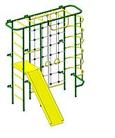Детский спортивный комплекс "Пионер - С7СМ" зелёно/жёлтый