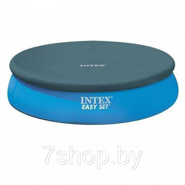 Тент-чехол для бассейнов Изи Сет (Easy Set) 244 см. Intex-28020/58939 - фото 1 - id-p6277108