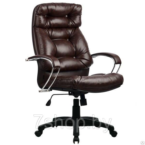Офисное кресло LK-14 CH 723 Коричневая кожа