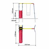 Дачный комплекс "Лето" + ПЛАСТИКОВЫЕ качели с дополнением Romana R 103.01.04, фото 3