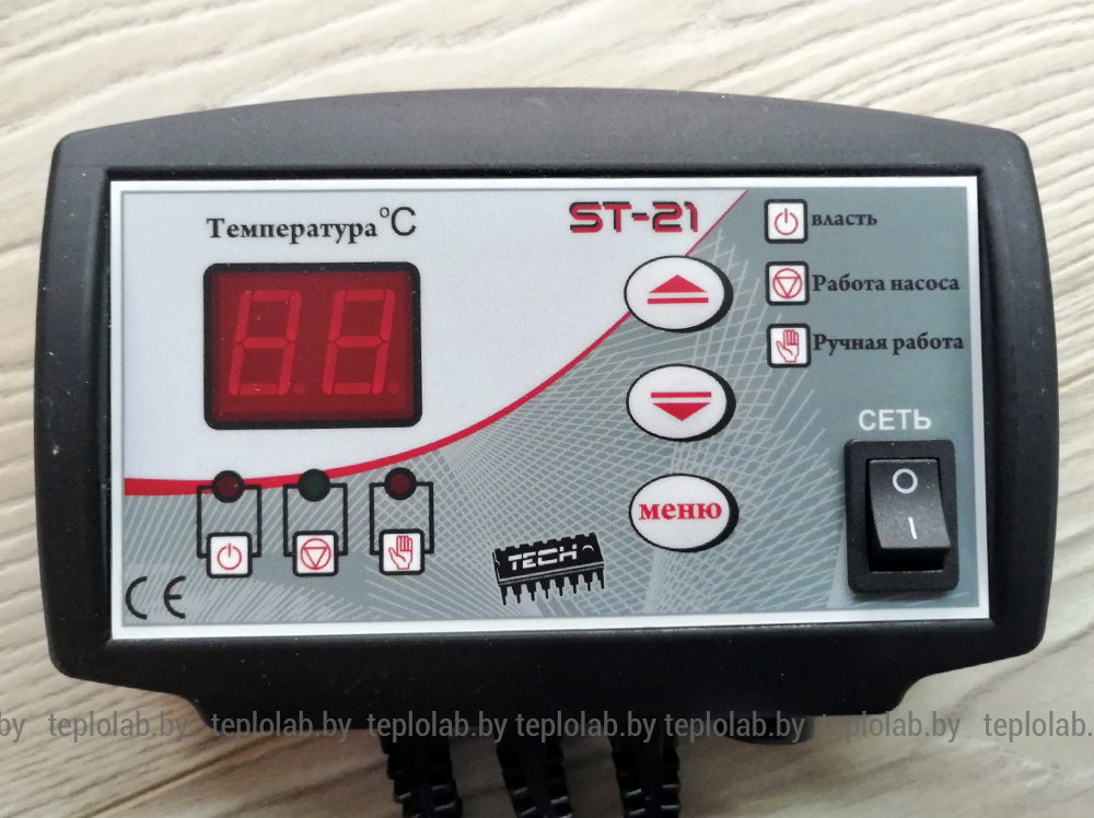 Tech ST-21 контроллер для управления насосом ЦО - фото 9 - id-p19030583