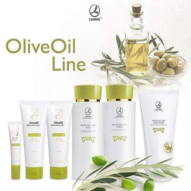 Линия косметики по уходу за кожей Lambre Olive Line
