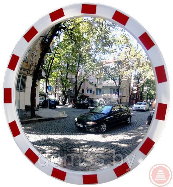 Зеркало дорожное со светоотражающей окантовкой круглое 1000 мм - фото 2 - id-p113561307