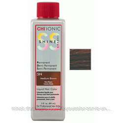 CHI Ionic Shine Shades Liquid Color 5N Натуральный коричневый - Жидкая краска для волос 89 мл