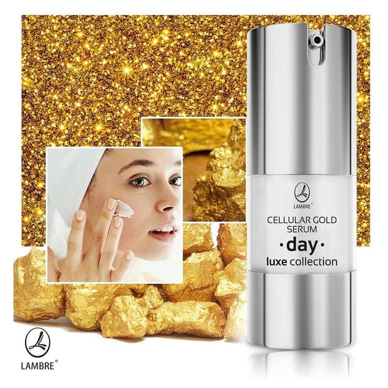 Дневная омолаживающая сыворотка Lambre Luxe Collection GOLD CELLULAR SERUM DAY