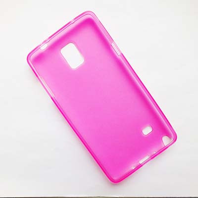 Силиконовый чехол Becolor Pink Mat для Samsung N9000 Galaxy Note 3 - фото 2 - id-p113563681