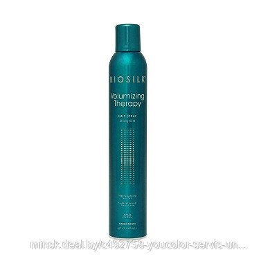 BIOSILK VOLUMIZING THERAPY Hairspray Лак для волос сильной фиксации 340 гр