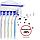 Стерилизатор УФ зубных щёток + дозатор зубной пасты + держатель зубных щеток 3 в 1, фото 8