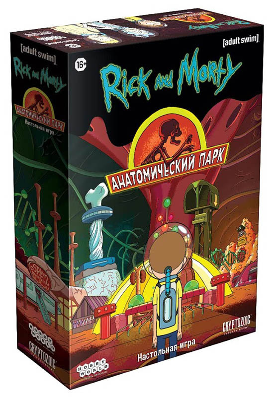 Настольная игра Рик и Морти: Анатомический парк - фото 1 - id-p113582289