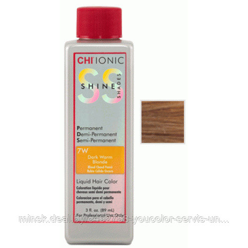 CHI Shine Shades Liquid Color 7W Теплый темный блондин, 89 ml